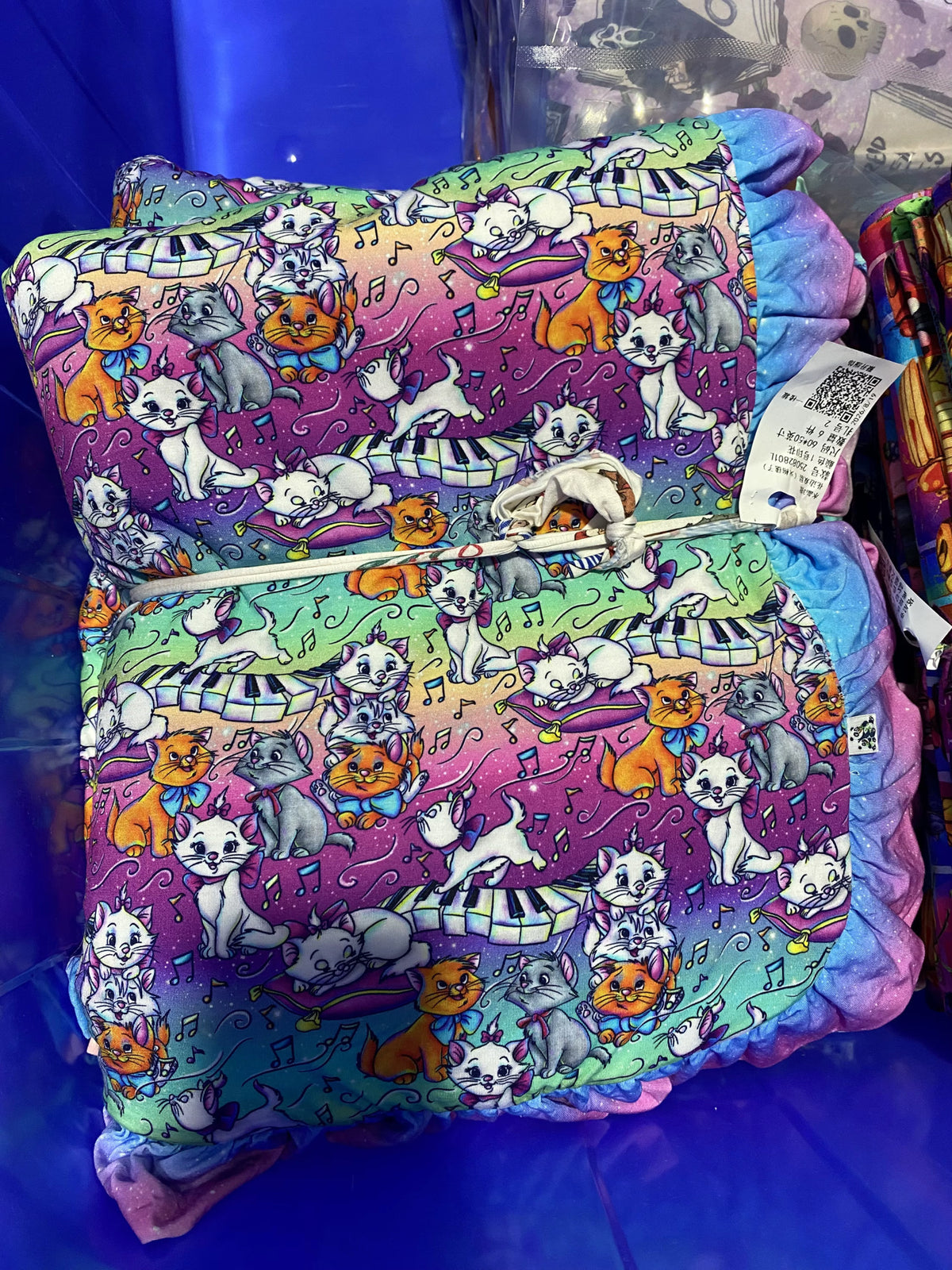 Everybody wants to be a Kitty Bamboo Quilted Blanket 50 X 60