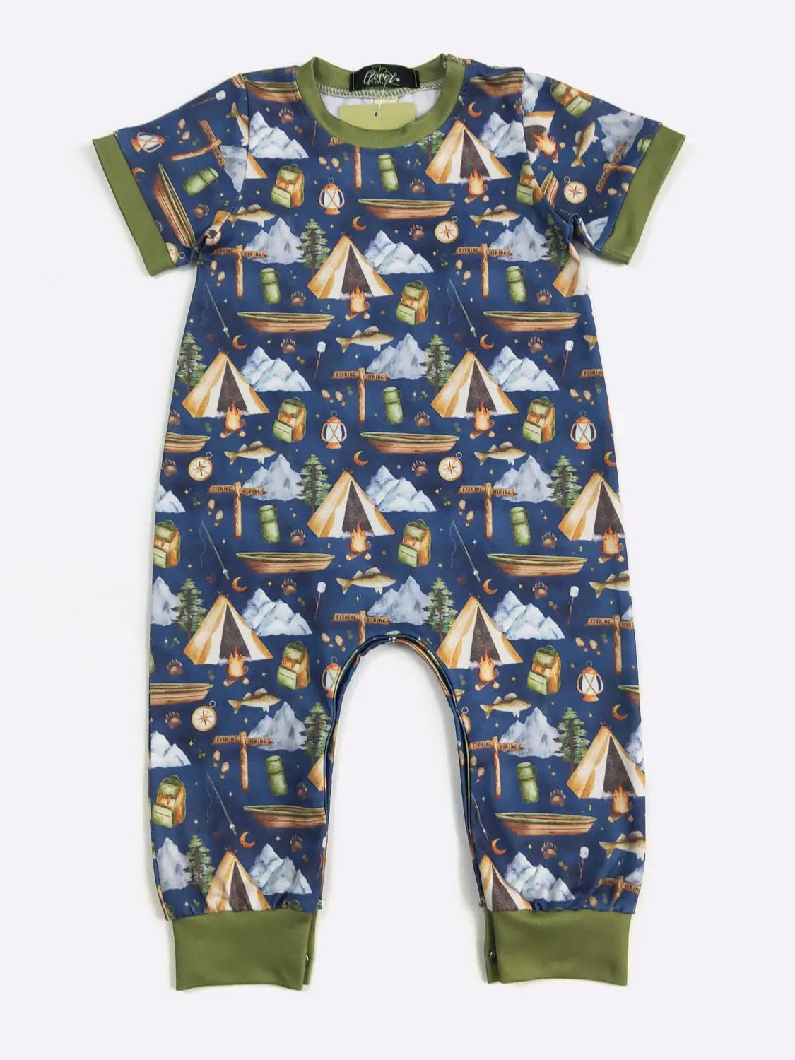 Camp Boy Romper