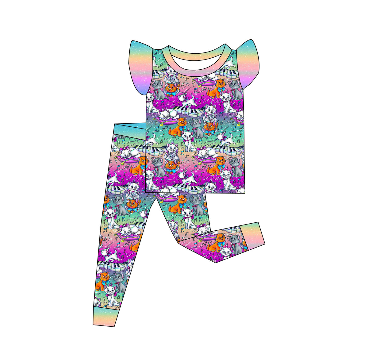 Everybody wants to be a Kitty Bamboo pj set