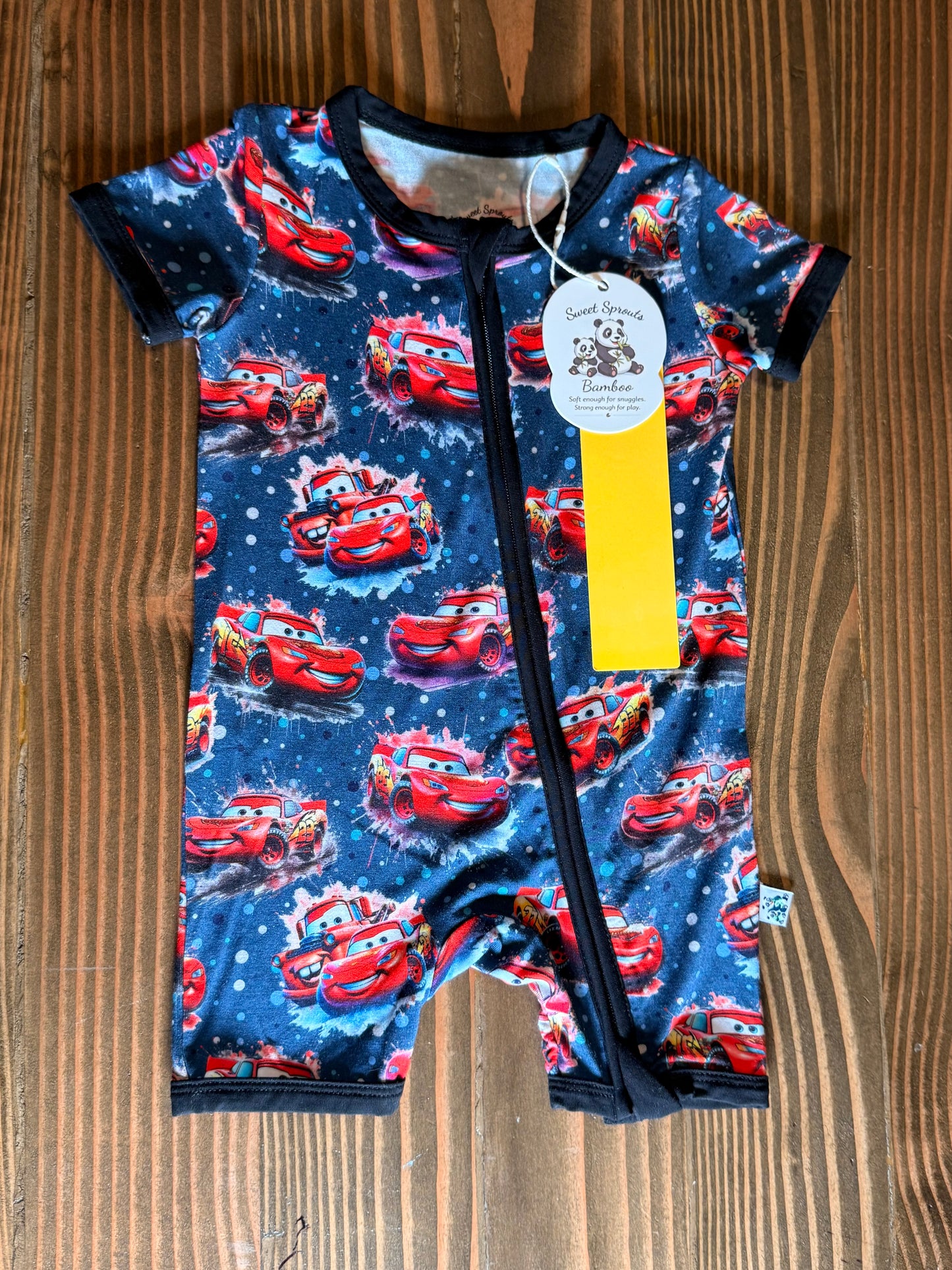 Midnight Racers Bamboo Shortie