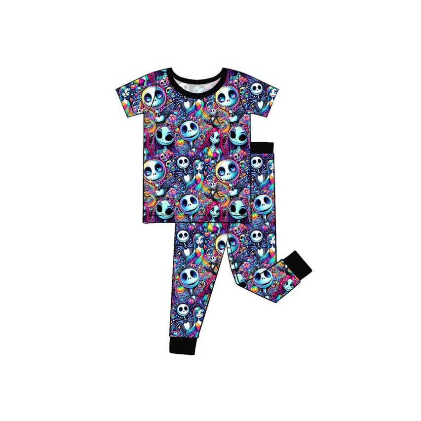 🌙 Nightmare Magic — Two-Piece Bamboo Pajama Set