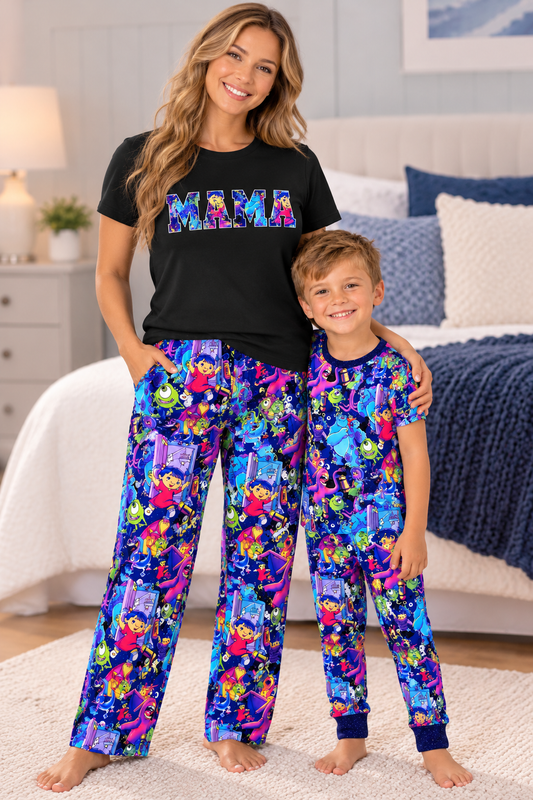 Monster Magic Adult Bamboo Straight Leg Pants