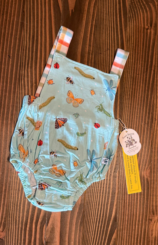 Backyard Explorers Bamboo Bubble Overalls