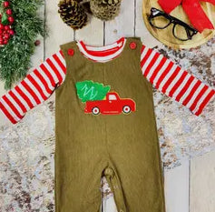 Picking Up the Christmas Tree Boys set