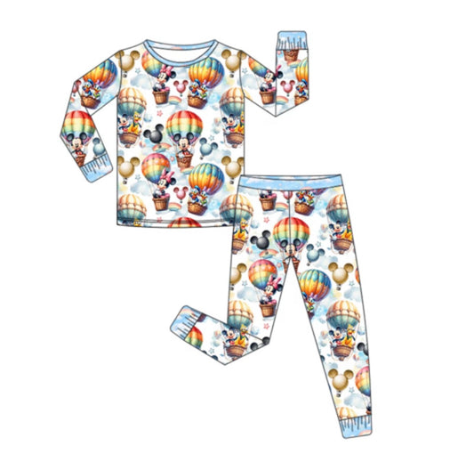 Mickey Hot Air Balloon 2 piece PJ Set
