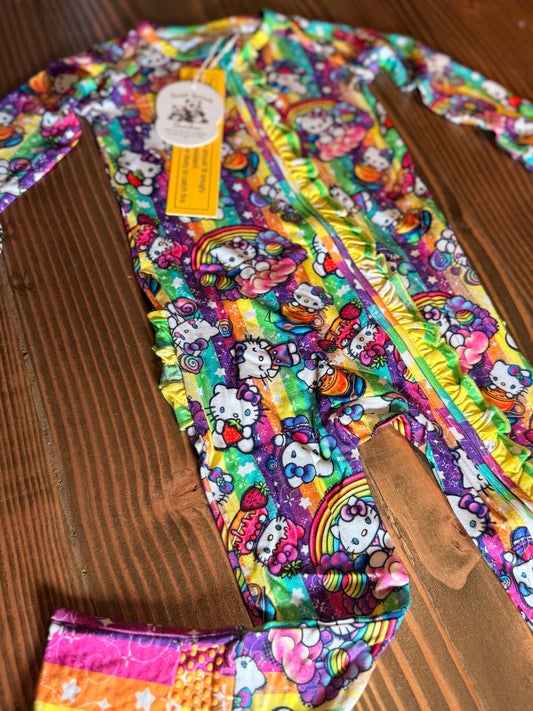 Rainbow Dreams & Sweet Things Bamboo Zippy 🌈👶🍭