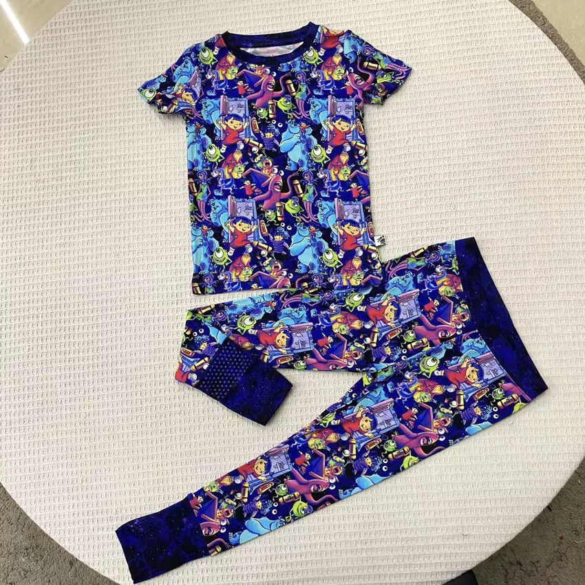 Monster Magic Short Sleeve/Pants PJ set