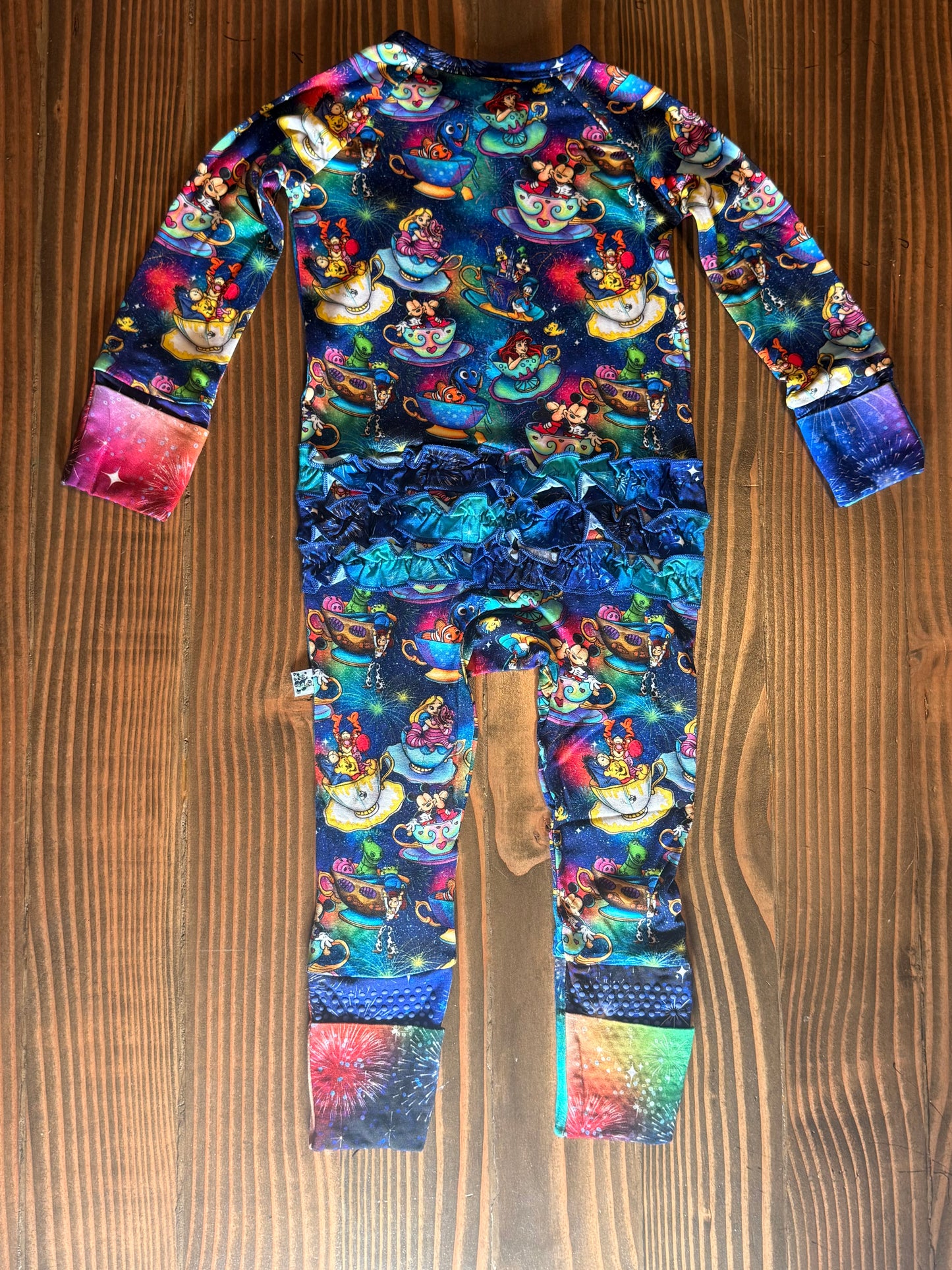 Midnight Tea Party Magic Bamboo Zippy 👶☕✨