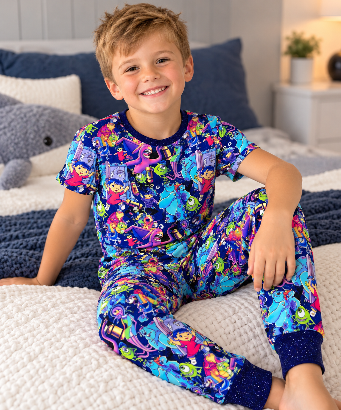 Monster Magic Short Sleeve/Pants PJ set