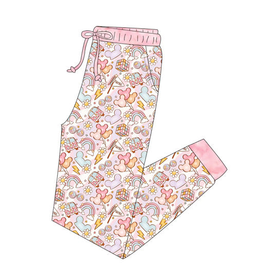 Retro Mickey Adult Bamboo Joggers