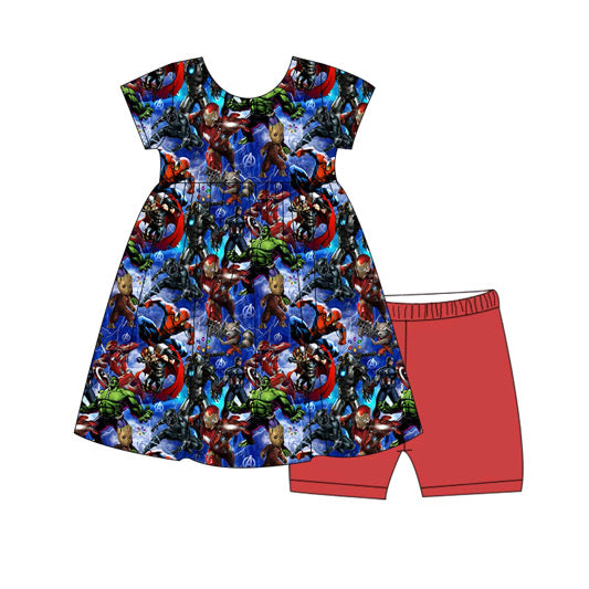 Avengers Peplum set